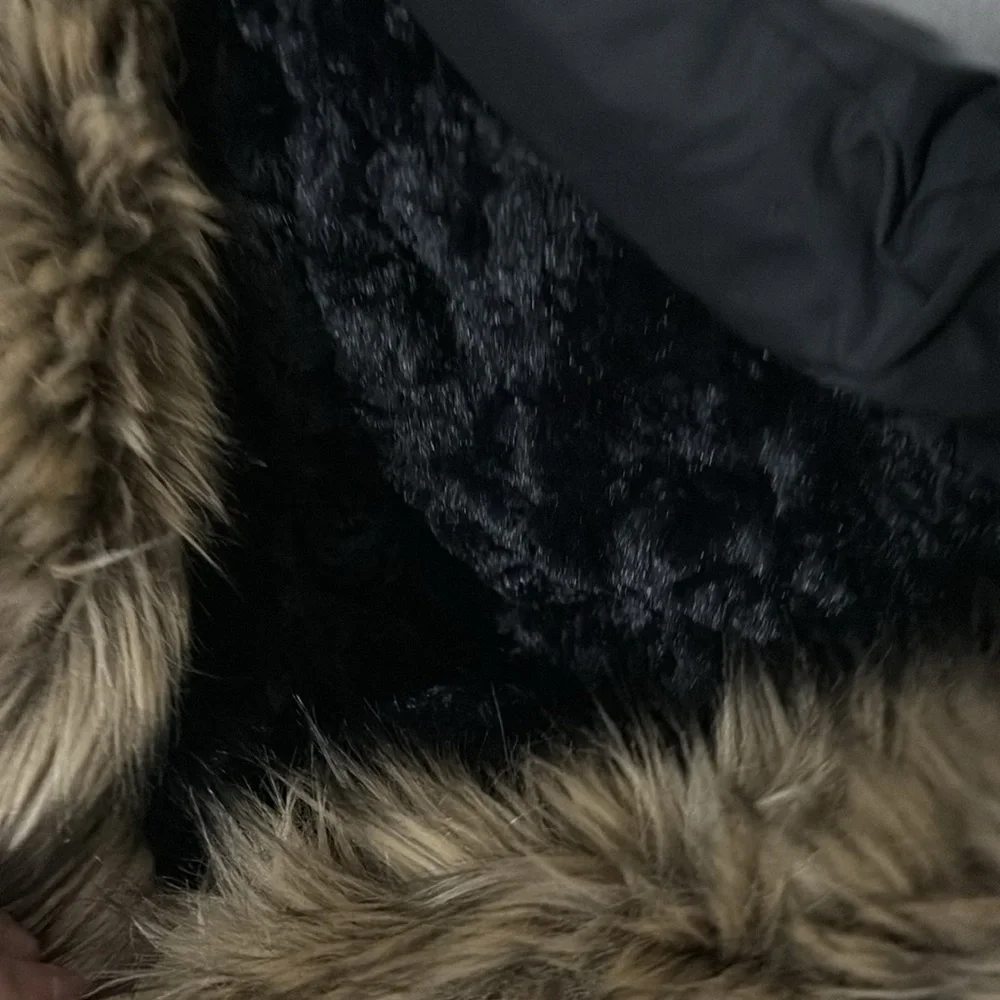 I.N.C international concepts black puffer coat